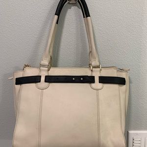 Cole haan white purse